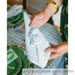 Cailíní Coastal Petite Gingham Check Napkin - Set Of 4 -Sabre Home Decor Sale 5 0e35c348 679e 416a b2c7 d11ee7b71be2