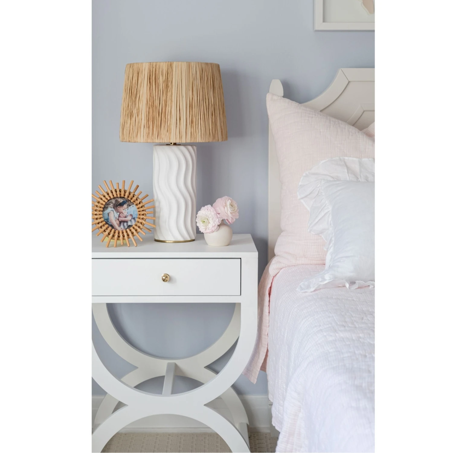 Harbor Coast Nightstand - White 2 Harbor Coast Nightstand - White - Image 2