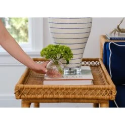 Darien Rattan Side Table – Double -Sabre Home Decor Sale 5 970bf74e c94e 455d b3bd 1525cb46f9bf