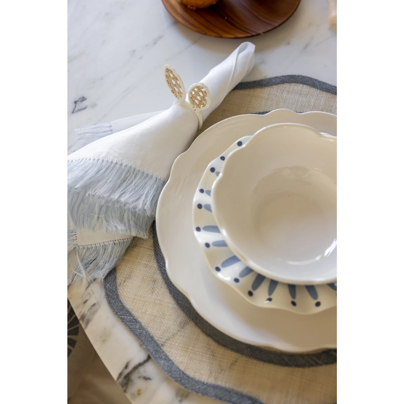 Sorrento Ruffle Salad Plates - Set Of 2 7 Sorrento Ruffle Salad Plates - Set Of 2 - Image 7