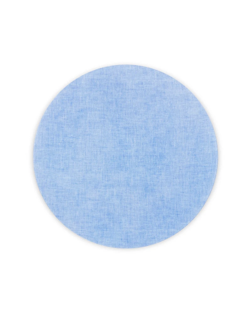 Chambray Acrylic Placemat - Set Of 2 2 Chambray Acrylic Placemat - Set Of 2 - Image 2