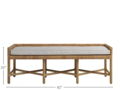 Shoreside Bench -Sabre Home Decor Sale 833380 DIM