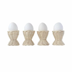 Woven Egg Holders - Set Of 4