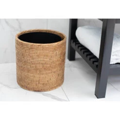 Sconset Round Waste Basket - Natural -Sabre Home Decor Sale ACCT 1021 N ALT1 612314f7 e016 43cc b296 3ac332a5a76c