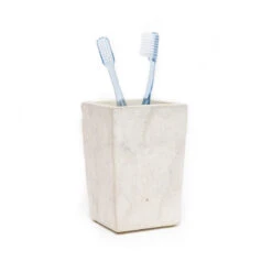 Amphitrite Capiz Toothbrush Holder