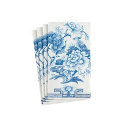 Blue And White Toile Guest Towels