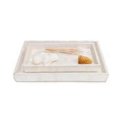 Amphitrite Capiz Vanity Nesting Trays