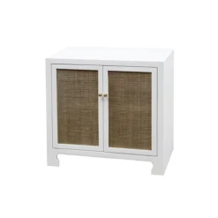 Capistrano Cabinet - White -Sabre Home Decor Sale ALDENWH ANGLE