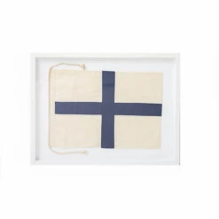 Nautical Signal Flag Framed Art - X-Ray