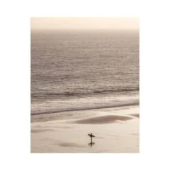 Golden Surf Print