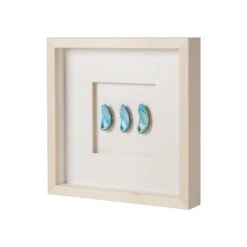 Mini Jade Abalone Shell Framed Art -Sabre Home Decor Sale ART 1257 ALT1