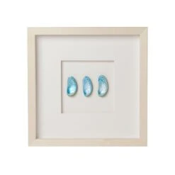 Mini Jade Abalone Shell Framed Art