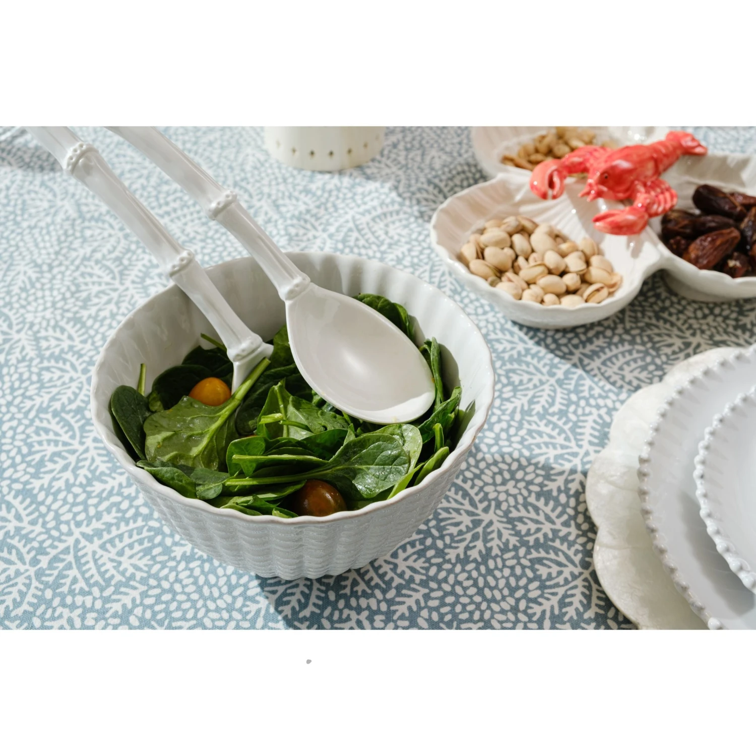 Bamboo Melamine Serving Set 2 Bamboo Melamine Serving Set - Image 2