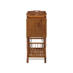 Antiqued Wine Cart -Sabre Home Decor Sale BARCT 1014 ALT1