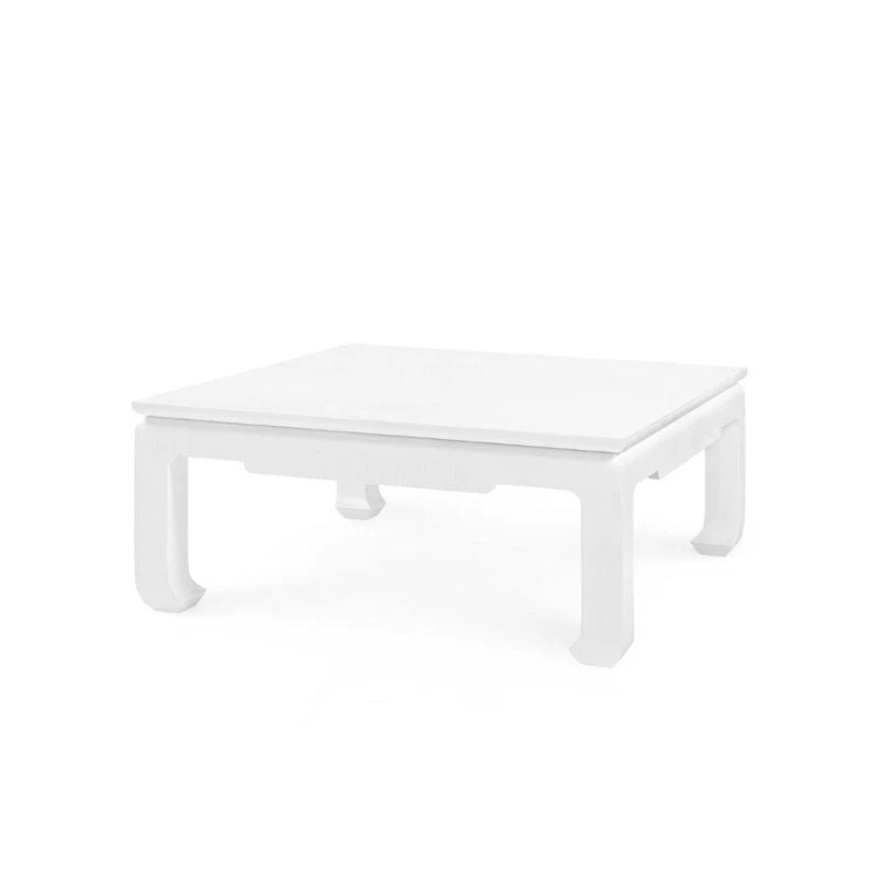 Palmetto Square Coffee Table – White 7 Palmetto Square Coffee Table – White - Image 7