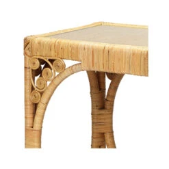 Princeville Rattan Console Table -Sabre Home Decor Sale CNSL 1022 ALT