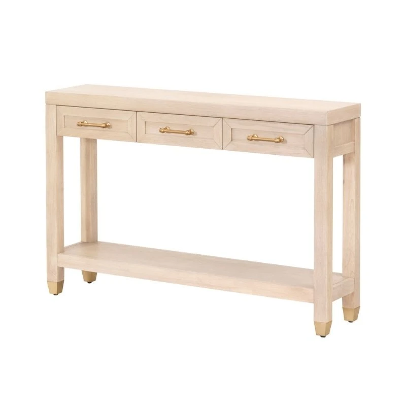 Lake House Narrow Console Table - Natural 4 Lake House Narrow Console Table - Natural - Image 4