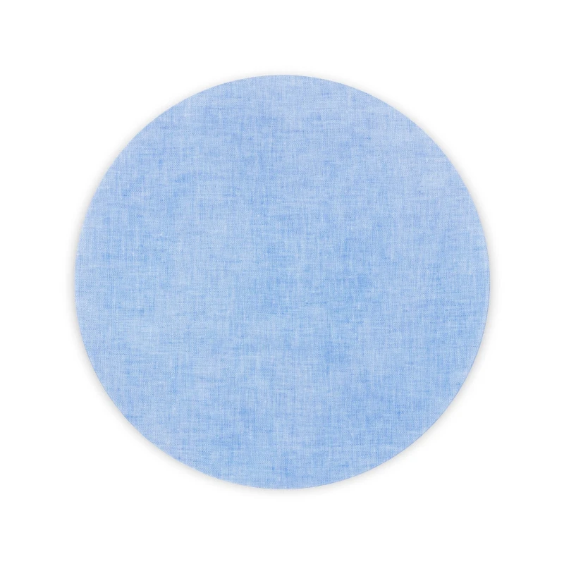 Chambray Acrylic Placemat - Set Of 2 1 Chambray Acrylic Placemat - Set Of 2