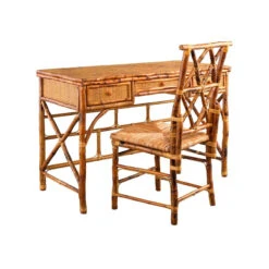 Antiqued Desk & Chair Set