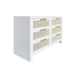 Surf City Dresser - White -Sabre Home Decor Sale DRESS 1008 ALT