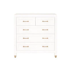 Lake House Tall Dresser - White