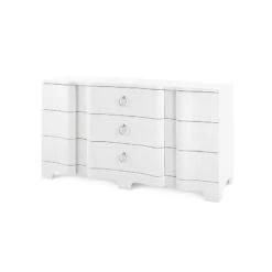 St. Lucia Dresser - White -Sabre Home Decor Sale DRESS 1018 L HERO