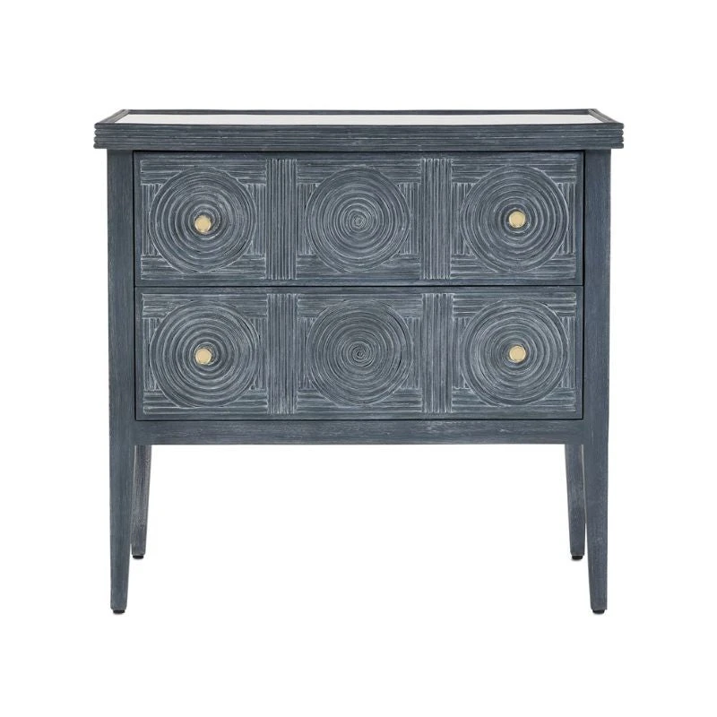 Santos Vintage Navy Chest 1 Santos Vintage Navy Chest