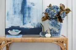 Princeville Rattan Console Table -Sabre Home Decor Sale DTS 20230802 CailiniCoastal 0002