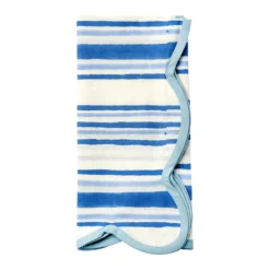 Coastal Stripe Scallop Napkins -Sabre Home Decor Sale DTS 20240326 CailiniCoastal 0022 Edit scaled