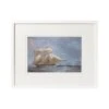 Modern Sailboat Framed Art - A