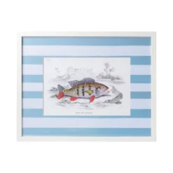 Stripe Fish Framed Art Print - D -Sabre Home Decor Sale DTS 20250327 CailiniCoastal 0009 blue 7c2aeab5 28a7 47af 9289 0dc083b4ad1a scaled