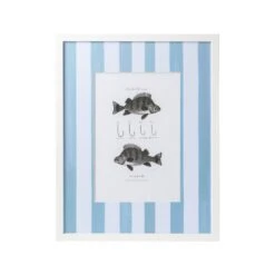 Vintage Freshwater Fish Print Framed Art 33 Vintage Freshwater Fish Print Framed Art -Sabre Home Decor Sale DTS 20250327 CailiniCoastal 0023 blue