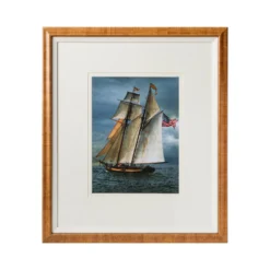 Vintage Sailboat Framed Art -Sabre Home Decor Sale DTS 20250521 CailiniCoastal 0036 scaled