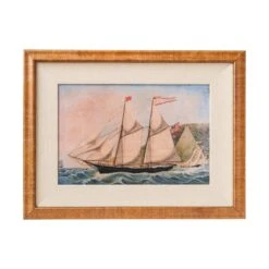 Antique Ship Framed Art
