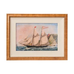 Antique Ship Framed Art