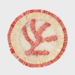 Coral Straw Coasters 8 Coral Straw Coasters -Sabre Home Decor Sale FABBTTCO815 04 50bcbf77 5bd4 4c78 b34c a4541efd89ac