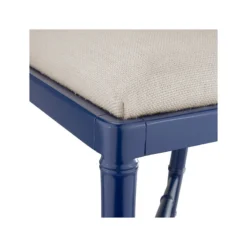 Bamboo Counter Stool - Navy -Sabre Home Decor Sale JAR 575 08 4