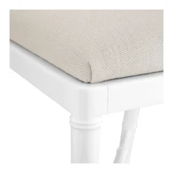 Bamboo Counter Stool - White -Sabre Home Decor Sale JAR 575 09 4