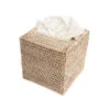 Sconset Column Tissue Box Cover - White-Washed