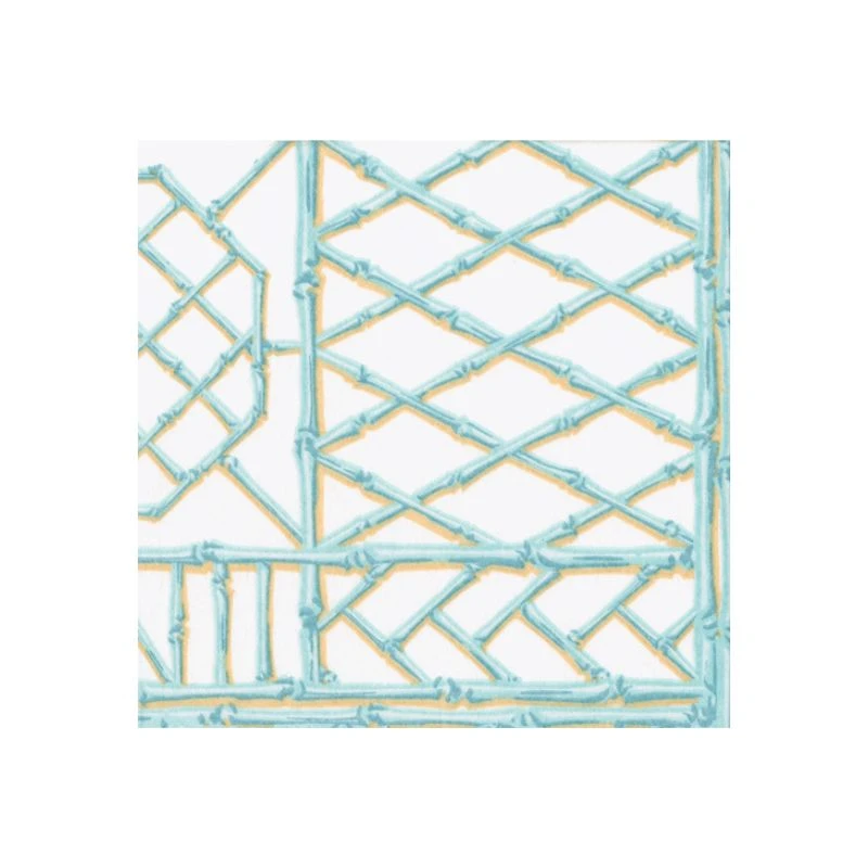 Bamboo Trellis Paper Cocktail Napkins 5 Bamboo Trellis Paper Cocktail Napkins - Image 5