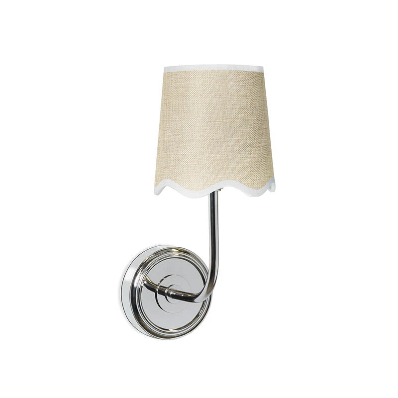 Ariel Sconce In Polished Nickel 1 Ariel Sconce In Polished Nickel