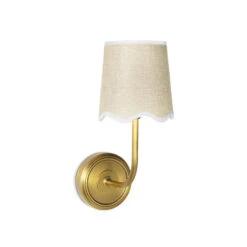 Ariel Sconce In Polished Brass