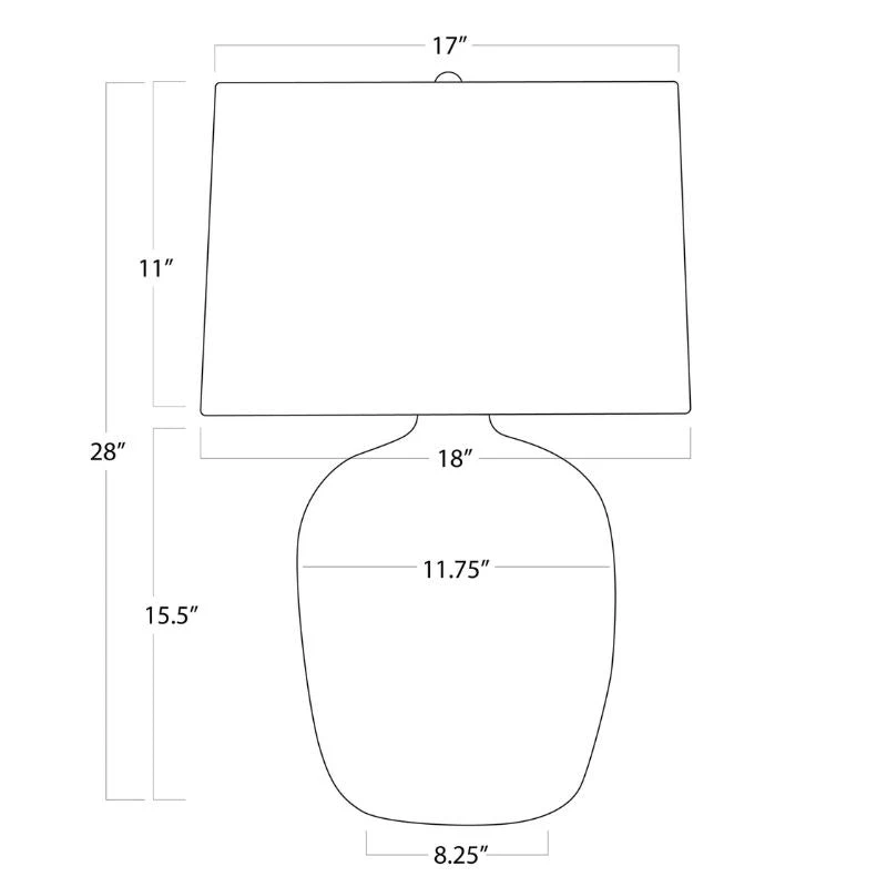 Phoenix Ceramic Table Lamp 7 Phoenix Ceramic Table Lamp - Image 7