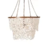 Coquillage Chandelier - Brass