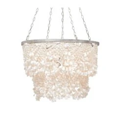Coquillage Chandelier - Silver