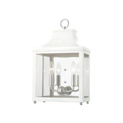 Beaufort Lantern Sconce - White