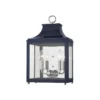 Beaufort Lantern Sconce - Navy