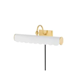 Fifi Plug-In Picture Light - White -Sabre Home Decor Sale LIGT 1298 HERO