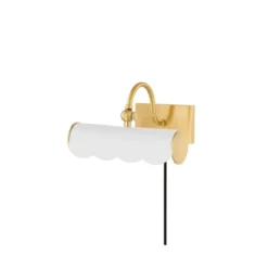 Fifi Plug-In Picture Light - White -Sabre Home Decor Sale LIGT 1298 HERO2