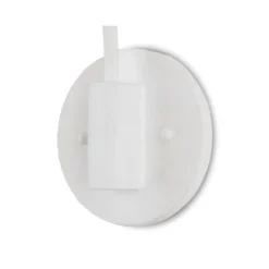 Basket Swing Arm Sconce - White -Sabre Home Decor Sale LIGT 1346 ALT2